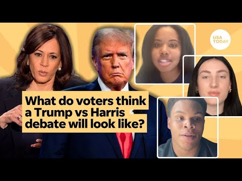 Voters weigh in on how a Trump, Harris presidential debate will go USA TODAY