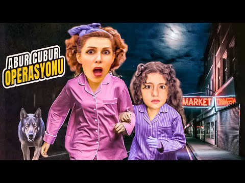 WE RAN AWAY FROM HOME!! | WE SNEAKED TO THE MARKET AT NIGHT | Esmanur and Sara