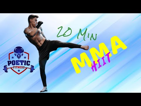 20 Minute MMA HIIT Conditioning - At Home Workouts