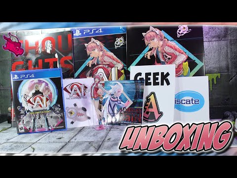 Ai: The Somnium Files Special Agent Edition UNBOXING
