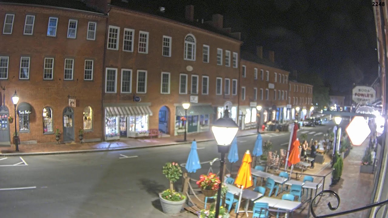 Live webcam view of State Street Historic Downtown Newburyport