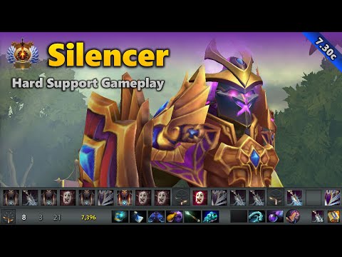 Silencer 5 Support - Immortal | Dota 2 7.30c