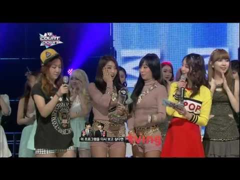130207 엠카운트다운 1위 씨스타19 - 있다없으니까