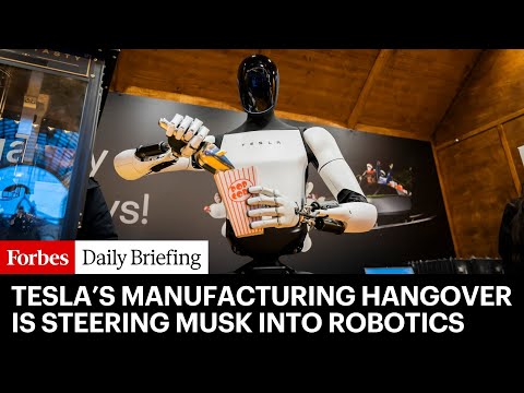 Tesla’s Auto Plant Hangover Is Steering Musk Into Robotics