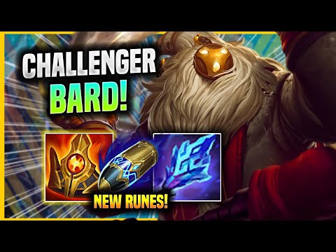 LEARN HOW TO PLAY BARD SUPPORT LIKE A PRO! - Challenger Plays Bard SUPPORT vs Braum! |