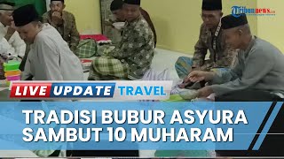 Sambut 10 Muharam, Warga Ramai-ramai Makan Bubur Asyura di Perkampungan Kabupaten Lingga, Kepri