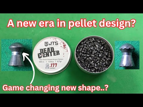 Testing the radical new JTS dead center take down air rifle pellets..