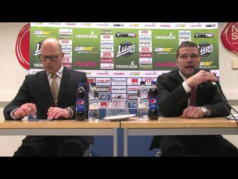 20.02.2015 Lukko - Sport: Pressitilaisuus