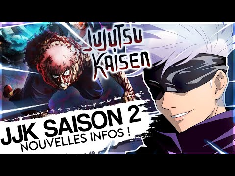 Toutes les INFOS sur JUJUSTU KAISEN SAISON 2 ! 🚨(Sortie, Arcs, visuels, etc..)