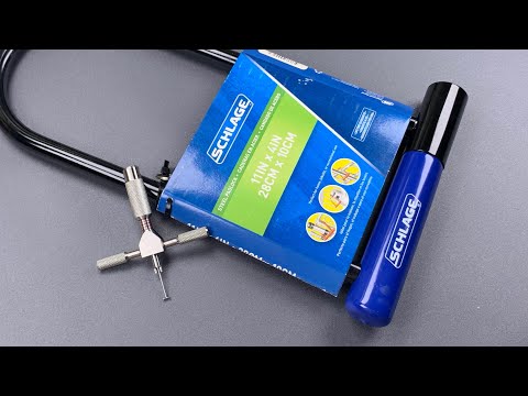 [975] Schlage Bike (?) Lock Picked