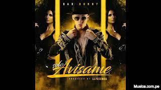 SOLO AVISAME - BAD BUNNY (OFFICIAL AUDIO)