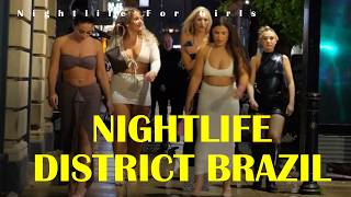 SAO PAULO 2:00 AM NIGHTLIFE DISTRICT BRAZIL 2026 || Nightlife For Girls
