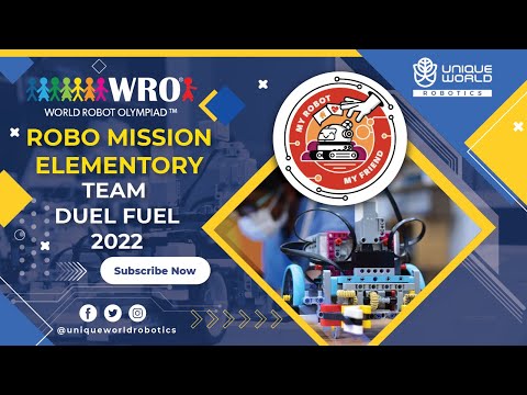 Team Duel Fuel | WRO 2022 UAE | Competition Video | Unique World Robotics