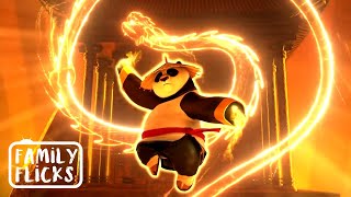 Po's Accidental Dragon Warrior! | Kung Fu Panda | Family Flicks