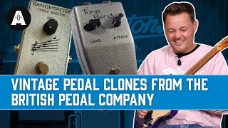 Video thumbnail for Vintage Pedal Clones From The British Pedal Company by Andertons Music Co