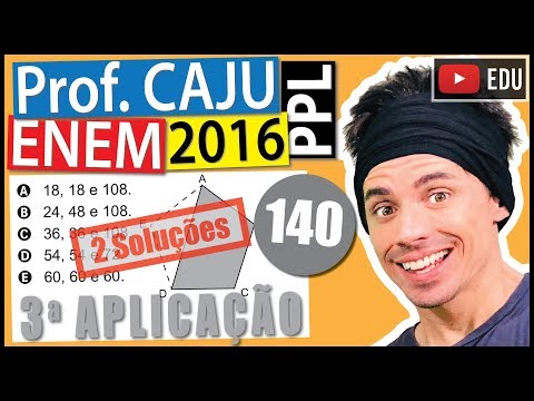 [ENEM 2016 PPL] 140 📓 PLANE GEOMETRY A plasterer working on the renovation of a house dealt with