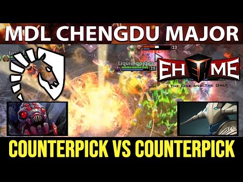 Counterpick vs Counterpick LIQUID vs EHOME – MDL Chengdu Major Dota 2