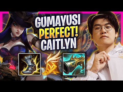 GUMAYUSI PERFECT GAME WITH CAITLYN! - T1 Gumayusi Plays Caitlyn ADC vs Ezreal! | Season 2025