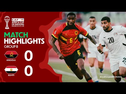 HIGHLIGHTS | Angola 🆚 Egypt | #TotalEnergiesAFCON2025 - Group E | ملخص أنجولا ومصر