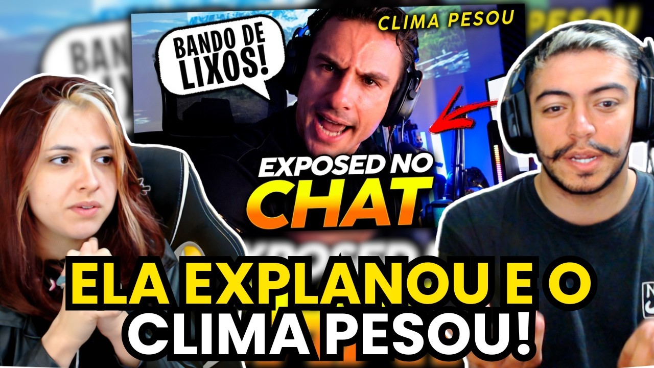 MENINA deu EXPOSED PESADO no CHAT DO XANDÃO e O CLIMA ESQUENTOU NA LIVE... REACT