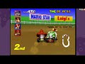 Mario Kart 64 HD 60 FPS Gameplay 2021 100c C Mushroom Cup