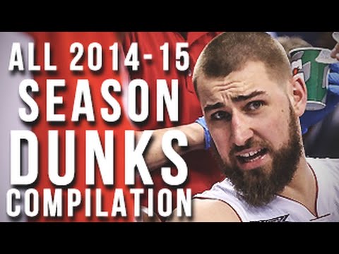 Jonas Valanciunas All 2014-15 Season DUNKS Compilation
