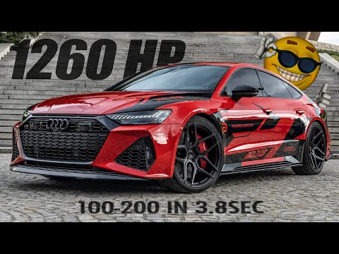 WORLD RECORD FOR THE C8 RS6/7 - 1260HP STAGE 4 AUDI RS7 - 3.8SEC 100-200! - New levels