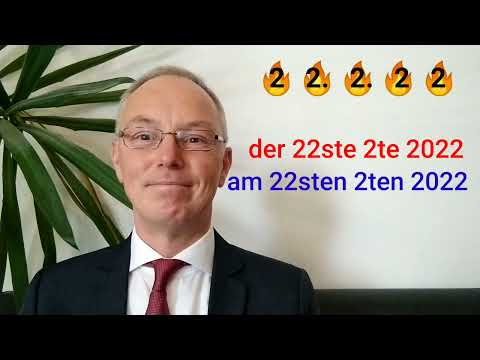 22. 2. 22, 2022, 22. Februar, der 22ste 2te 2022, am 22sten 2ten 2022, Datum, heute, Guten Tag