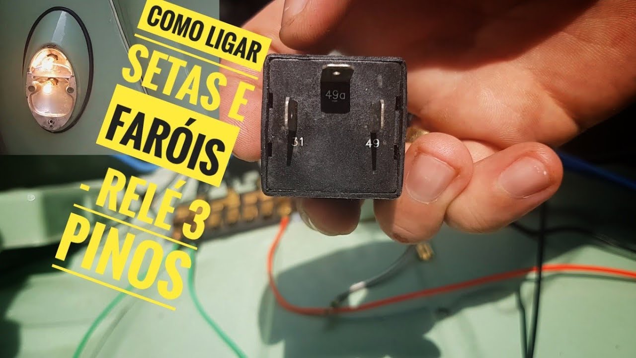 ELÉTRICA DO FUSCA - 4° RELÉ DE FAROL E DE SETAS