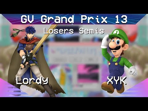 GV Grand Prix 13 - Lordy (Ike) vs. XYK (Luigi) - Project M Losers Semis