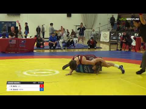 Women's Freestyle 68 Consi-Semis - Randi Beltz (U.S.) vs. Hedda Stand (Norw)