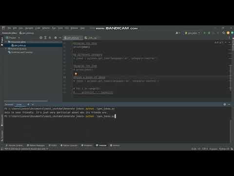 Generate Jokes With Python Pyjokes Python Project