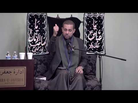 Majlis-e-Aza English 6th Muharram 1439 At Idara-e-Jaferia MD USA 9-27-2017 Br. Hasnain Rajab Ali