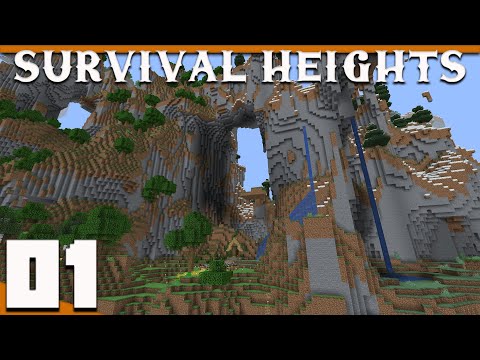 Minecraft: Survival Heights - 01 - Amplified Nights | Minecraft 1.16 Amplified Hardcore Survival