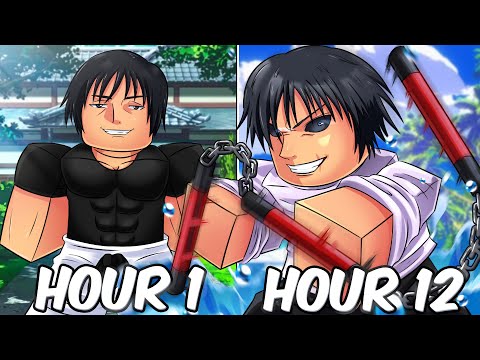 I Survived as TOJI FUSHIGURO in Jujutsu Infinite Roblox!