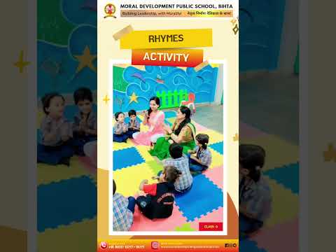 Rhymes Activity by Students | Moral Development Public School, Bihta | Fun Learning Moments