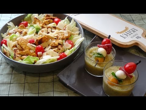 salade CÃ©sar au poulet