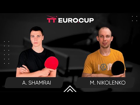 12:50 Andrii Shamrai - Maksym Nikolenko 12.03.2024 TT Euro.Cup Ukraine Star. TABLE 3