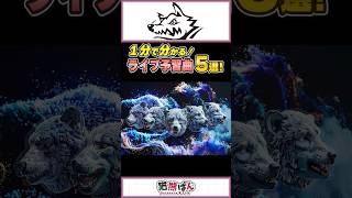 【MAN WITH A MISSION】1分でわかる！ライブ予習曲5選【#shorts  #manwithamission #mwam 】
