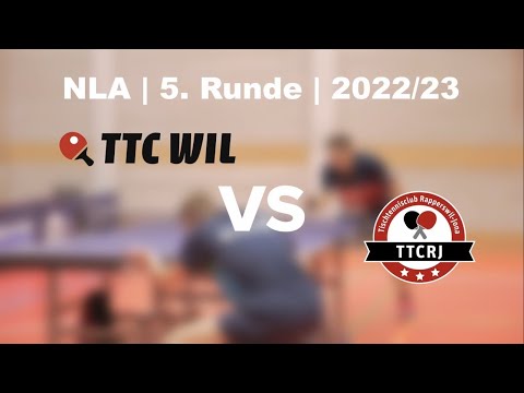 NLA | 5. Runde | 2022/23 | TTC Wil vs. TTC Rapperswil-Jona