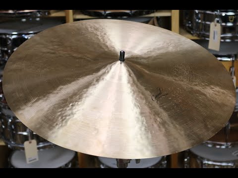 Demo of Exact Cymbal-Cymbal Craftsman 22" Crash/Ride-2654g