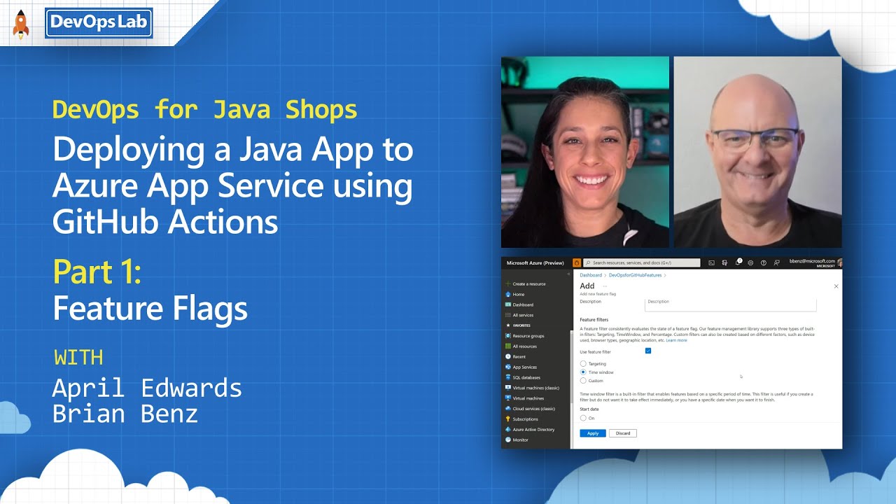 Deploying a Java App to Azure App Service using GitHub Actions and Feature Flags