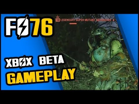 FALLOUT 76 BETA (Xbox) First Session - Main Quest to Flatwoods (Most Spoilers Removed)