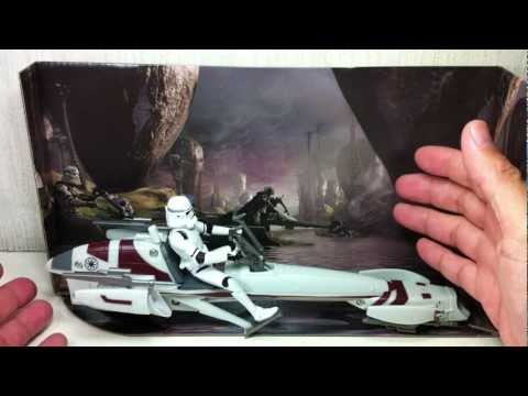 Star Wars 2012 Barc Speeder with Clone Trooper