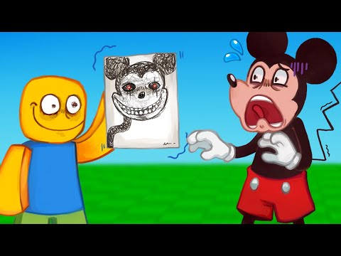 MICKEY plays ROBLOX DRAW ME 5 — I HATE THIS GAME