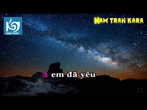 Karaoke Em Ở Đâu ( Chí Tài) Tone Nữ | Nam Trân SX900