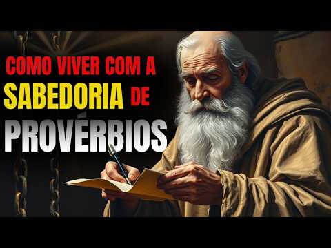 Como Viver com a SABEDORIA  de PROVÉRBIOS | A CHAVE PARA MUDAR SUA VIDA