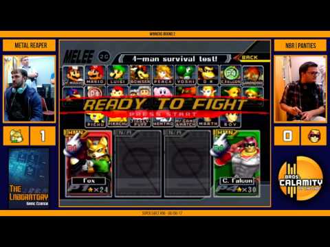 S@LT #96 | Metal Reaper (Fox) vs NBR|Panties (Falcon) - Winners Round 2 - SSBM Singles