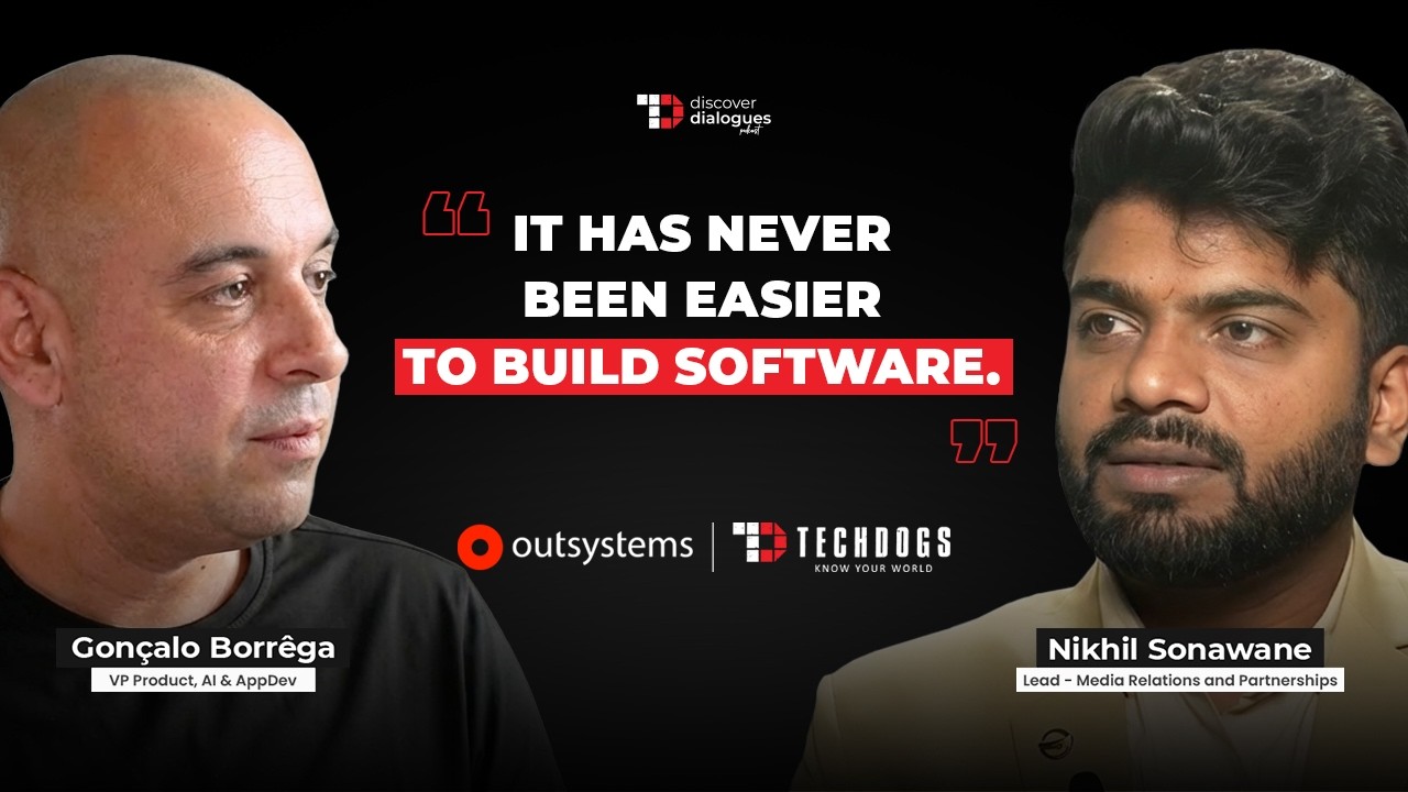TechDogs-"The Agentic Shift: How AI Is Redefining Enterprise Software FT. Gonçalo Borrêga, VP Product, AI & Appdev At Outsystems" TechDogs-"The Agentic Shift: How AI Is Redefining Enterprise Software FT. Gonçalo Borrêga, VP Product, AI & Appdev At Outsystems"
