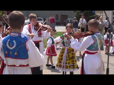 Před radnicí, č.4 - DFS ŠTĚPNIČKA, Veselí n/M  / XXV. MDFF Kunovské léto 2018